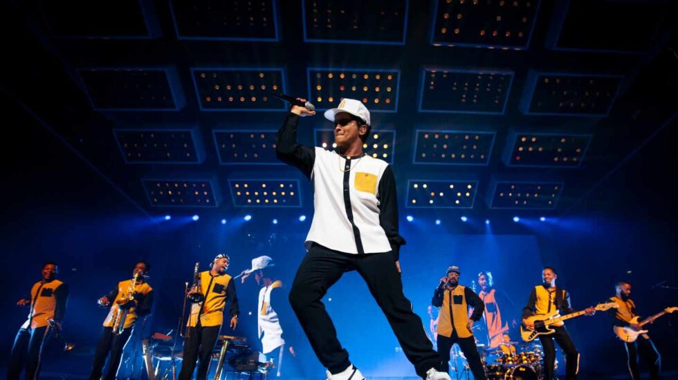 Bruno Mars dans un clip