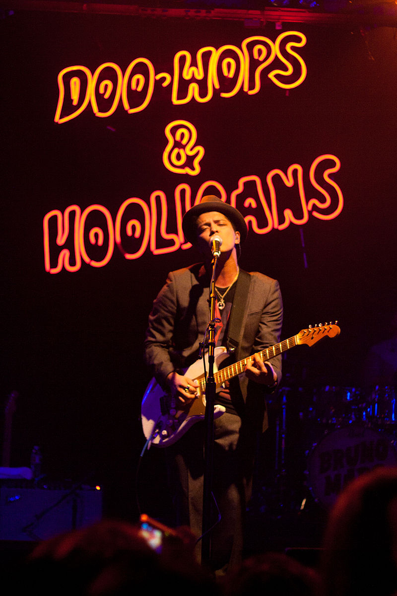 Bruno Mars en concert