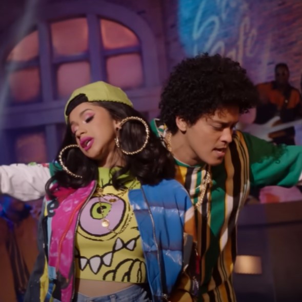 Bruno Mars dans un clip