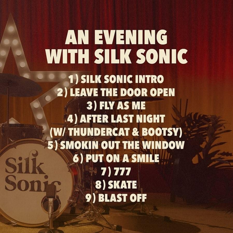 tracklist du 4ème album de Bruno Mars